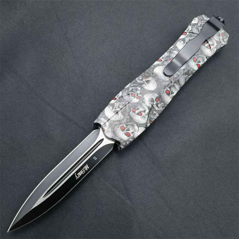 Skeleton best-selling multi-functional folding knife, portable outdoor self-defense knife, camping folding, beautiful collection, ornamental fruit knife undefined