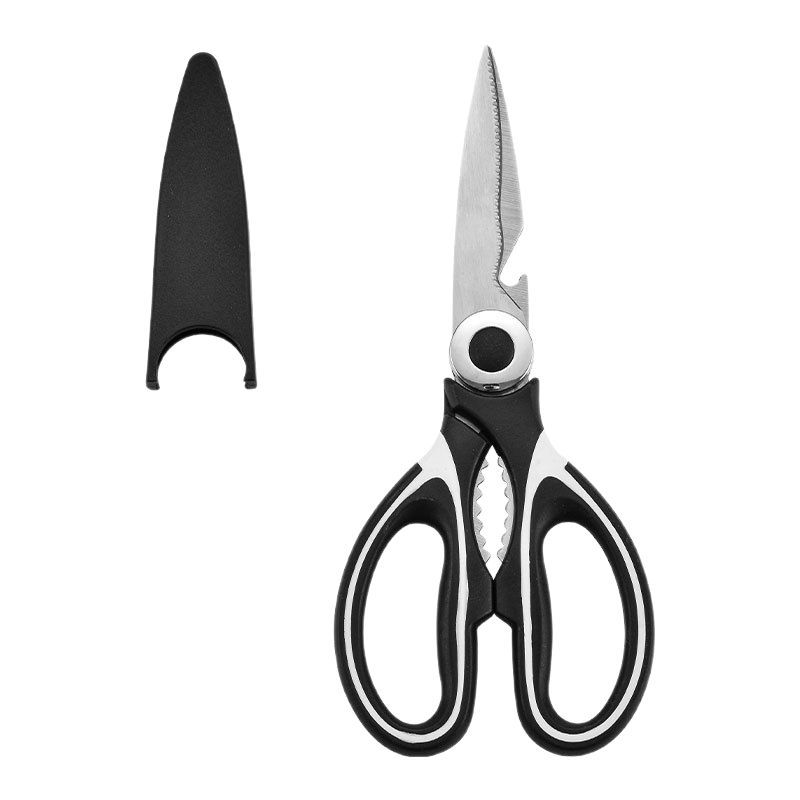 Yangjiang Kitchen Panda Scissors, multi-functional scissors, duck, fish, chicken bone scissors, barbecue scissors, stainless steel household scissors in stock for wholesale Item Picture