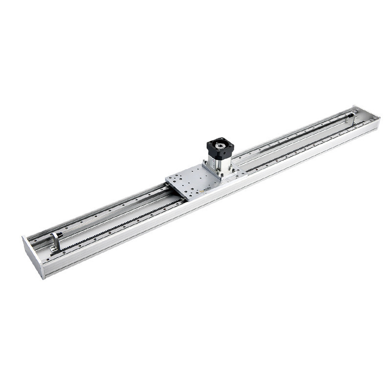 The gear rack slide table module, precision rack single-axis slide table module, long-stroke heavy-load lifting and lapping Item Picture