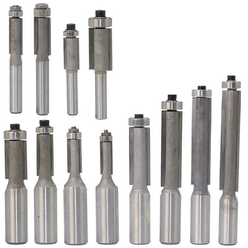 Extended trimming knife, woodworking milling cutter set, bearing woodworking tools, bakelite milling trimming machine, milling cutter Application Scenario
