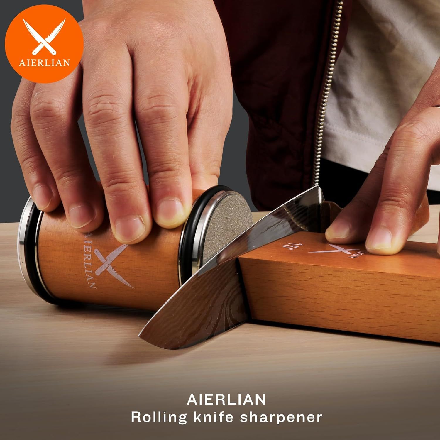 roller knife sharpener Adjustable Horl tungsten steel magnetic roller whetstone Application Scenario