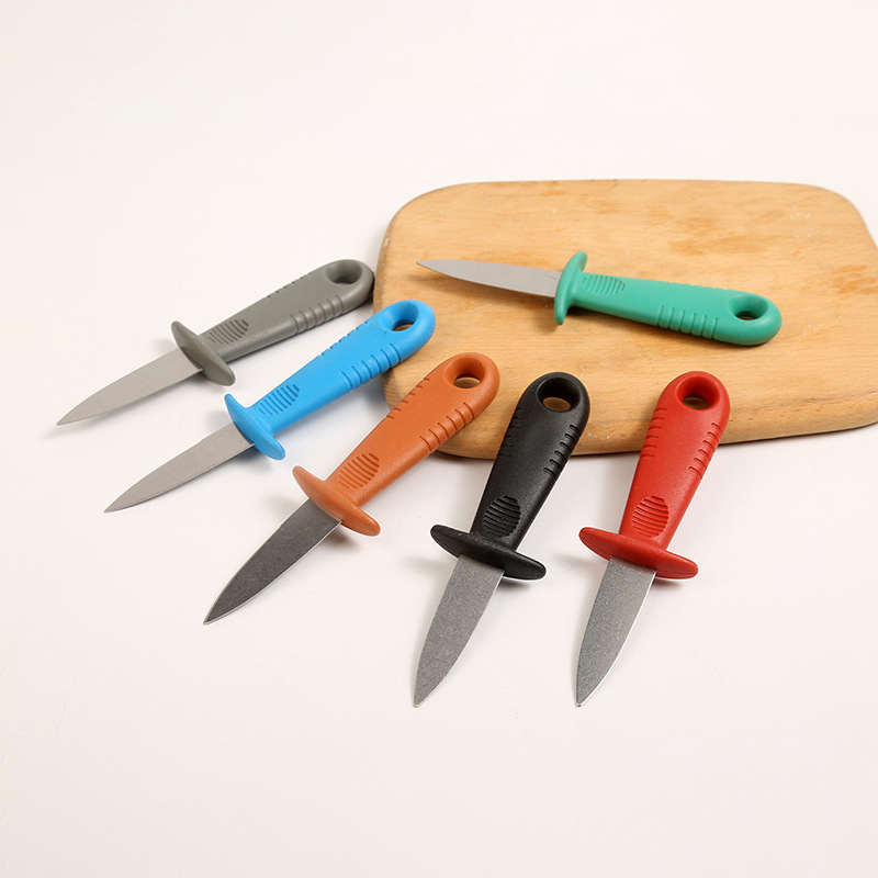 The factory supplier of oyster knives, scallop knives, shell knives and other tools for prying shells, opening scallops, oysters and oyster shells details Picture