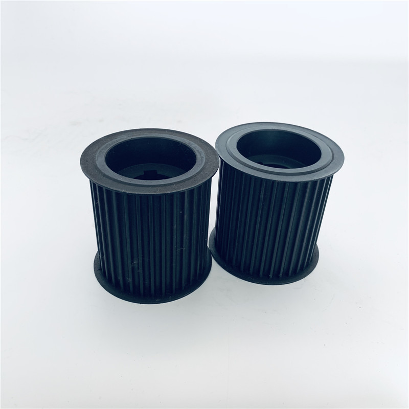 Qingdao manufacturers sell 5m, 8m, 10mT5, T10, H-L type pulleys, making 20-tooth 6mm wide synchronous pulleys Specification drawing