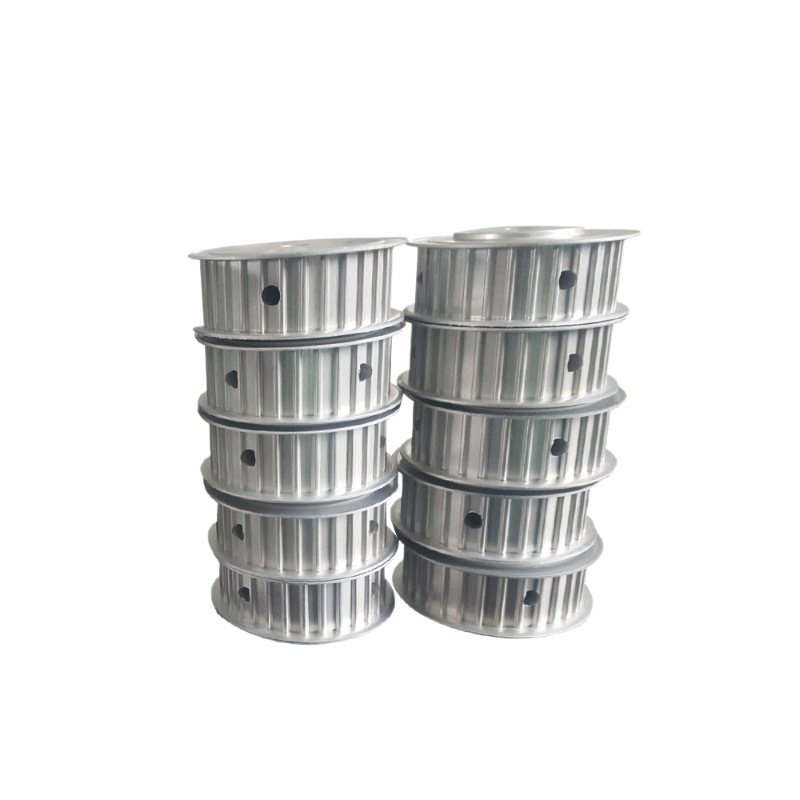Suzhou synchronous pulley manufacturer processes high-precision aluminum alloy oxidized industrial transmission pulleys Item Picture
