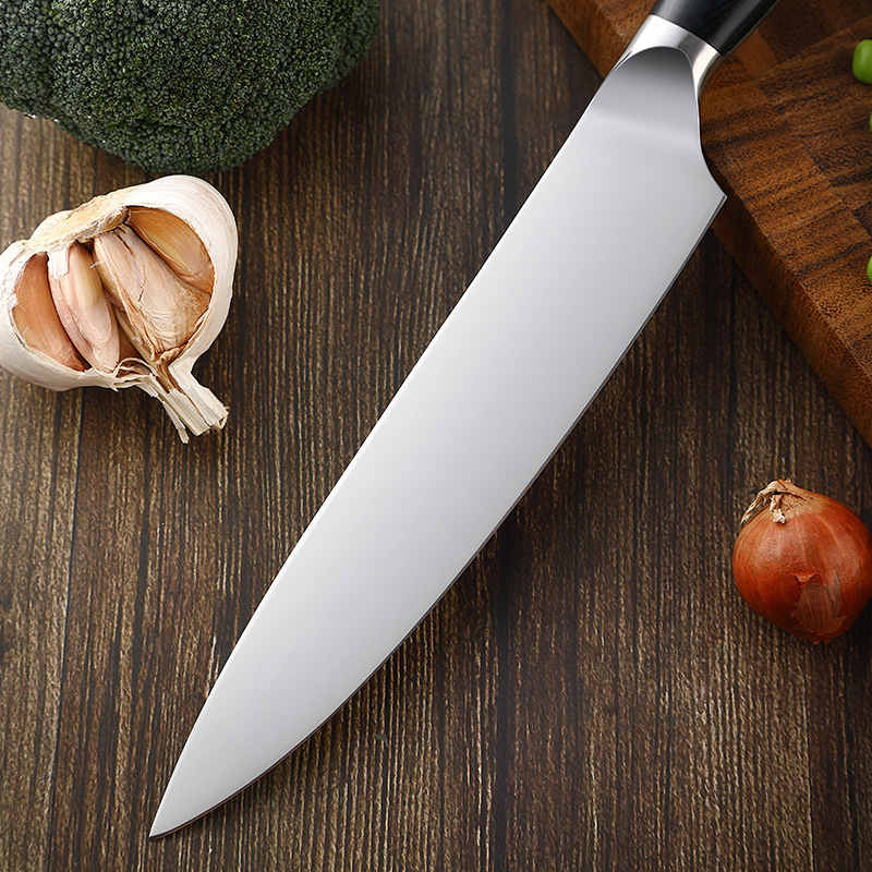Zhirong Factory kitchen knives: 5cr15 stainless steel chef knife, Sande knife, fruit knife, sharp set, bread knife Specification drawing