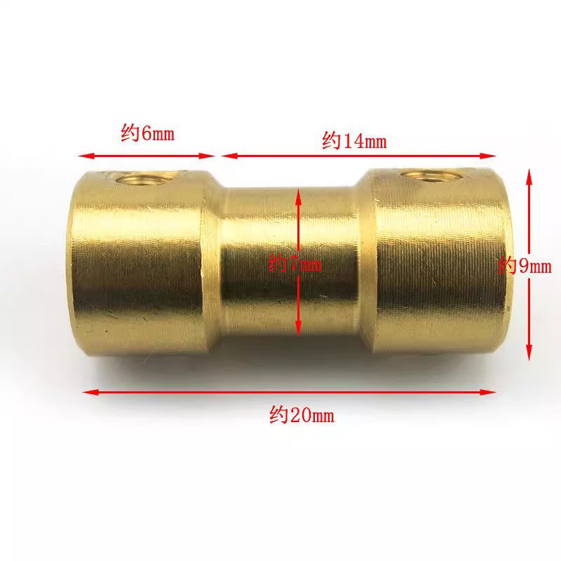 Brass couplings, copper coupling transmission parts, motor rigidity model, high-torque couplings Application Scenario