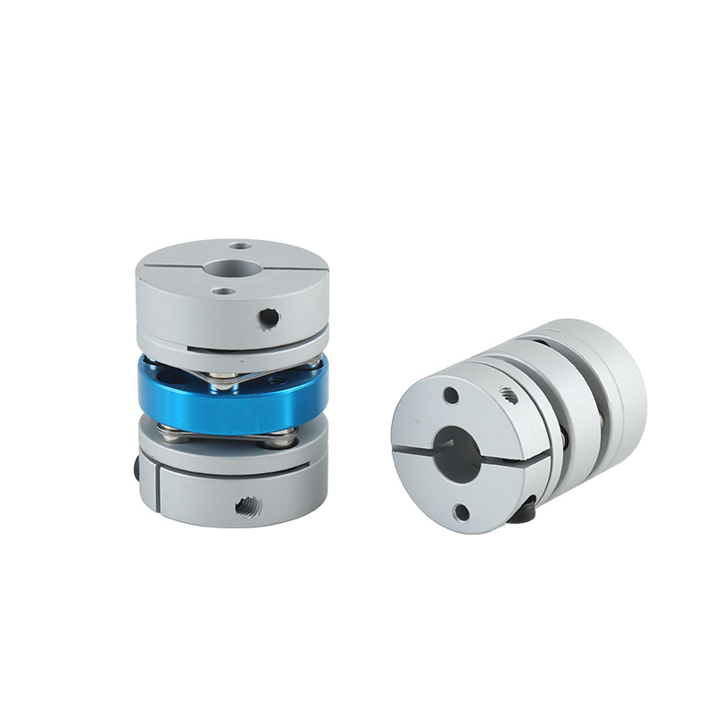 Supply aluminum alloy double diaphragm couplings, servo motors, lead screws, slide table couplings, elastic connections, high strength Item Picture