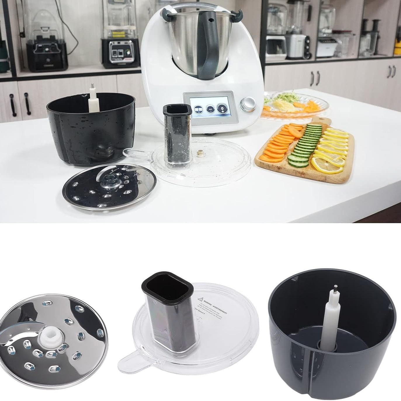 Suitable for TM5 and TM6 vegetable manual cutters, graters, Xiaomei machines, Thermomix accessories, slicers details Picture