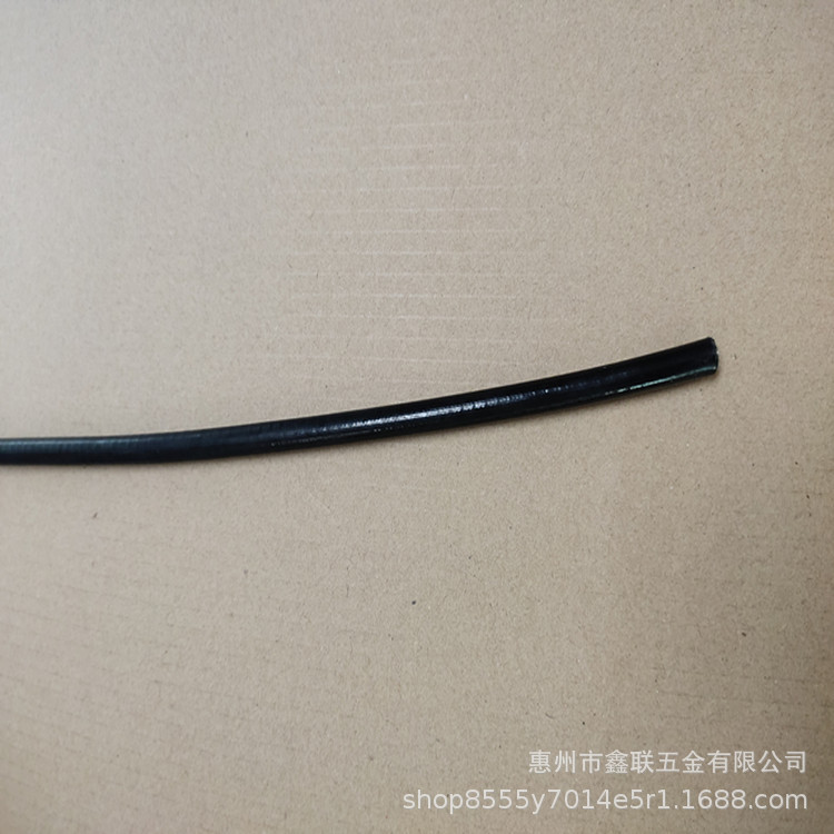 Our factory specializes in customizing various TPU rubber-coated 2.0mm spring tubes, PE rubber-coated spring tubes and rubber-coated wire guide tubes Specification drawing