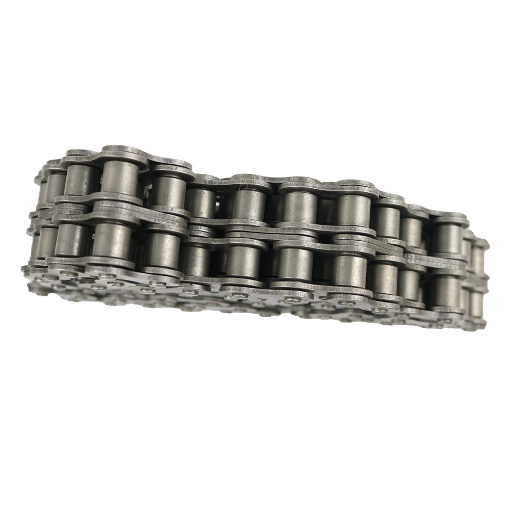 Factory direct supply of 40MN pitch 16A-2-60L industrial drive chain, conveyor curved plate special-shaped chain Application Scenario