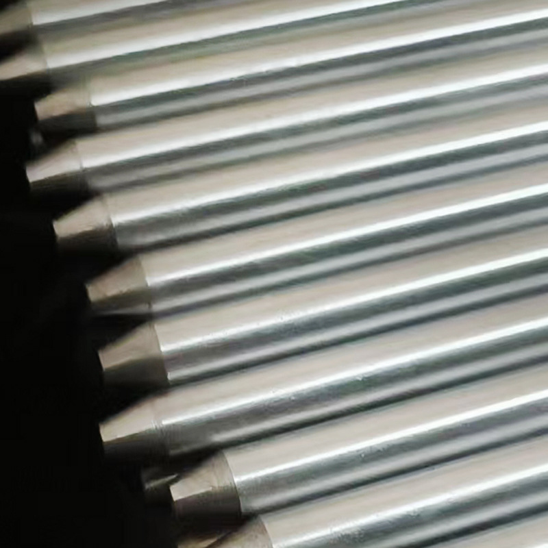 Chrome-plated rod straight solid smooth shaft piston rod precision hydraulic equipment chrome-plated smooth shaft hard shaft cutting Specification drawing