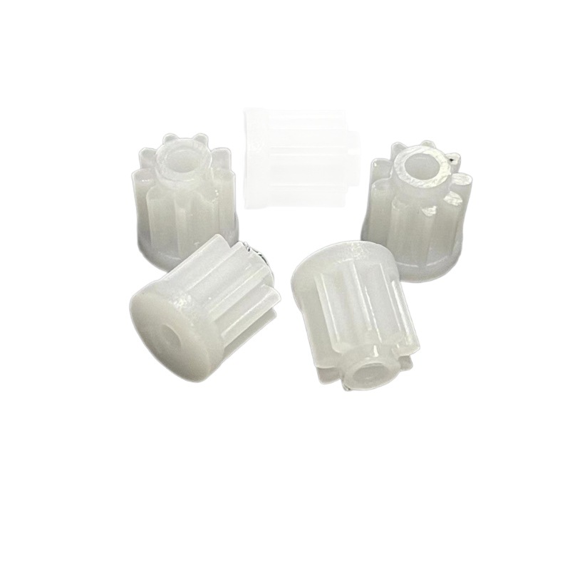 Direct supply of 0.6-module 9-tooth sewing machine gears from Dongguan factory. Plastic gear processing and design Item Picture