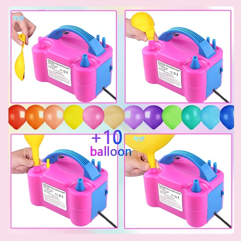 Buy 1 Get 10 Balloons Free Electric Balloon Inflator full figure