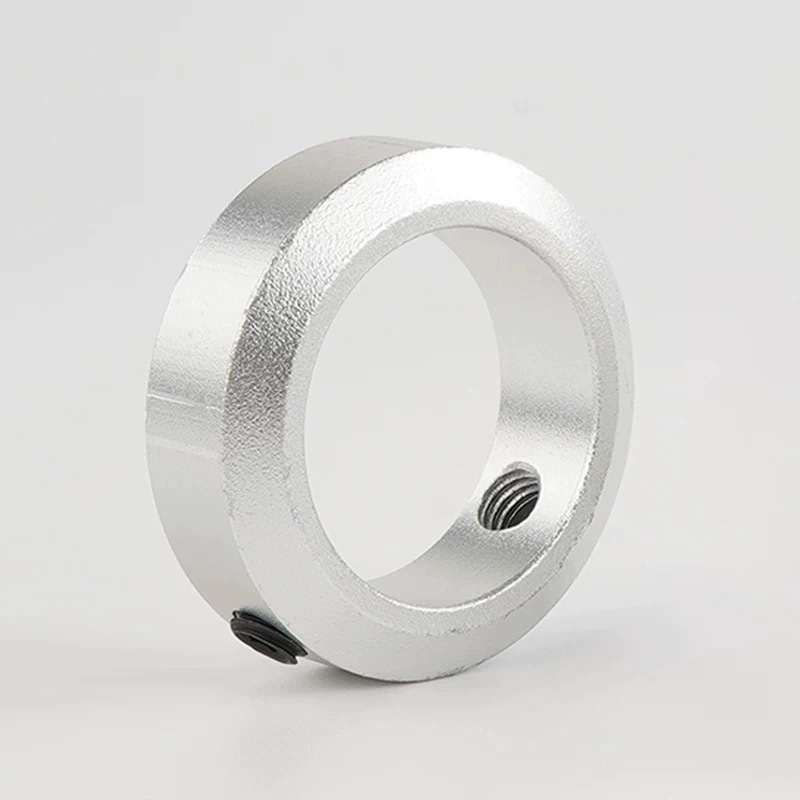 Aluminum alloy fixed ring stop screw fixed type limit ring shaft positioning retaining ring type smooth shaft stop ring manufacturer Item Picture
