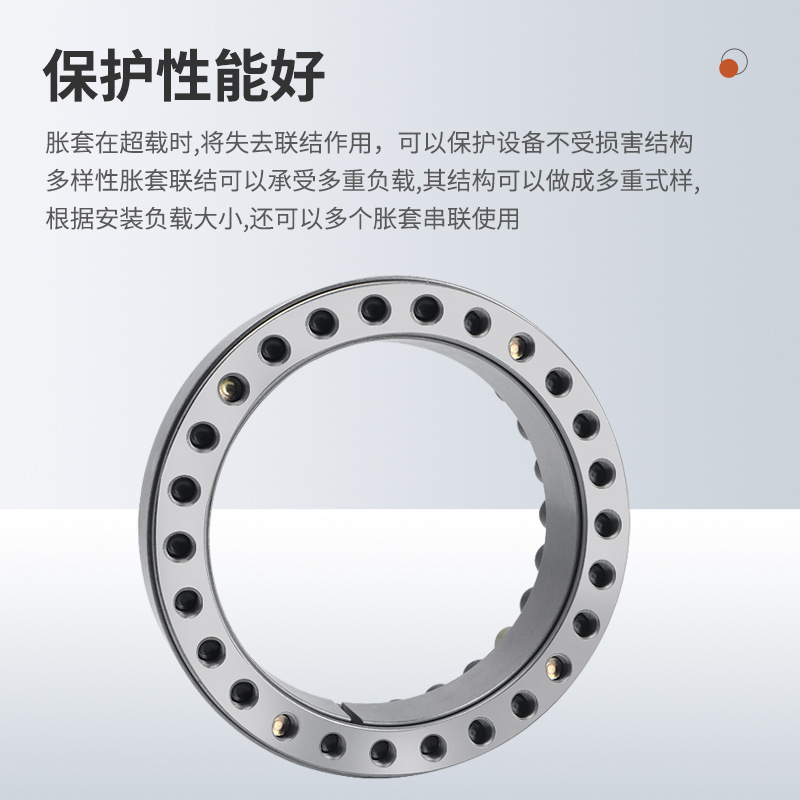 Z2 expansion sleeve, ZJ2 keyless shaft liner, EUX66 expansion sleeve, TLK200 expansion sleeve, KTR100 expansion coupling sleeve, MLA details Picture