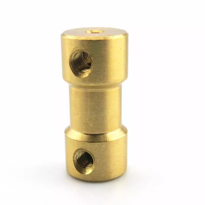 Brass couplings, copper coupling transmission parts, motor rigidity model, high-torque couplings details Picture
