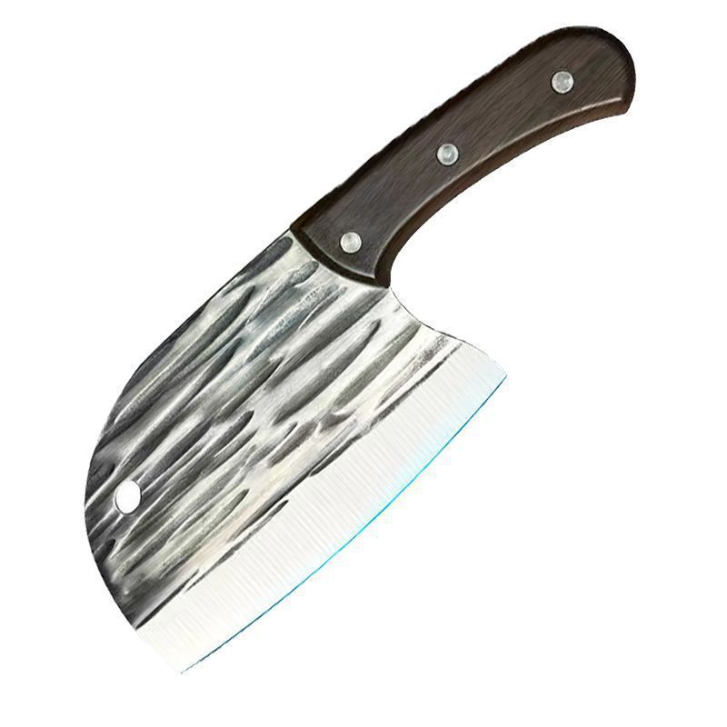 Internet-famous forging, chopping knife, old man's knife, kitchen forging kitchen knife, sharp chopping knife, bone-cutting knife, household slicing knife Item Picture