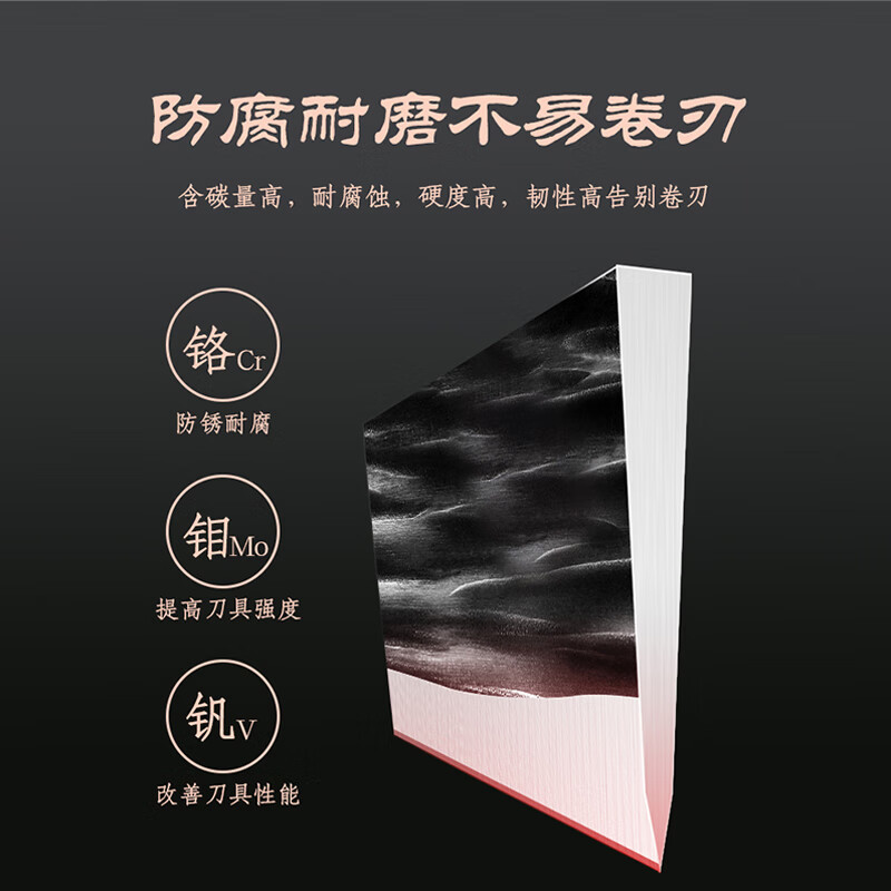 High-end bone-cutting knife, forged high-carbon steel, dual-purpose knife for chopping and cutting, household super sharp kitchen knife, special knife for chefs in the kitchen Application Scenario