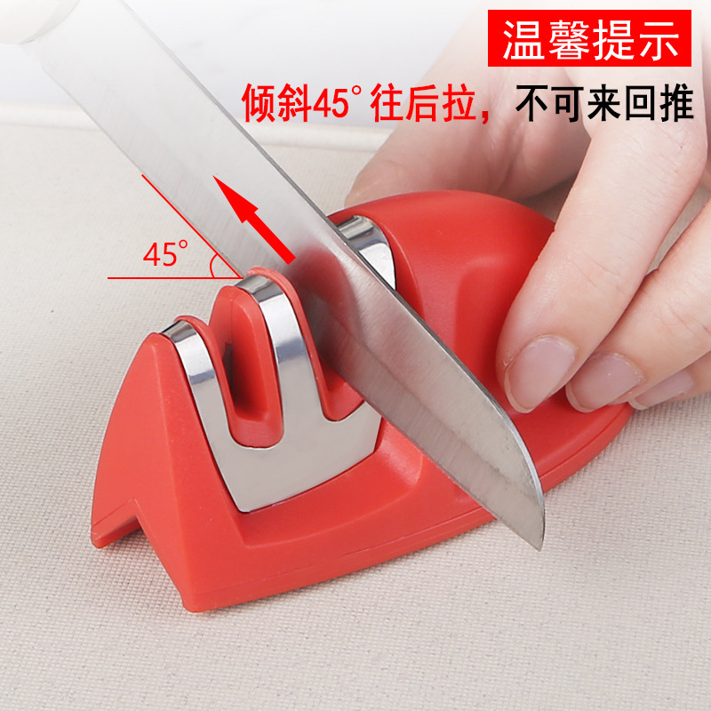 Mini knife sharpener, mouse knife sharpener, portable outdoor knife sharpener, factory direct sales, tools for sharpening kitchen knives details Picture