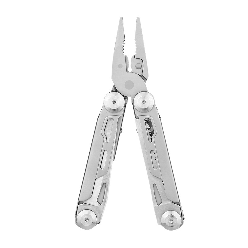 New outdoor equipment, pointed-nose pliers, stainless steel multi-functional pliers, portable folding pliers, multi-functional knife pliers details Picture