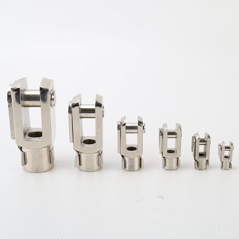 sc cylinder installation accessories TC/FA/CA/CB fixed flange plate accessories single and double ear I/Y type/floating joint details Picture