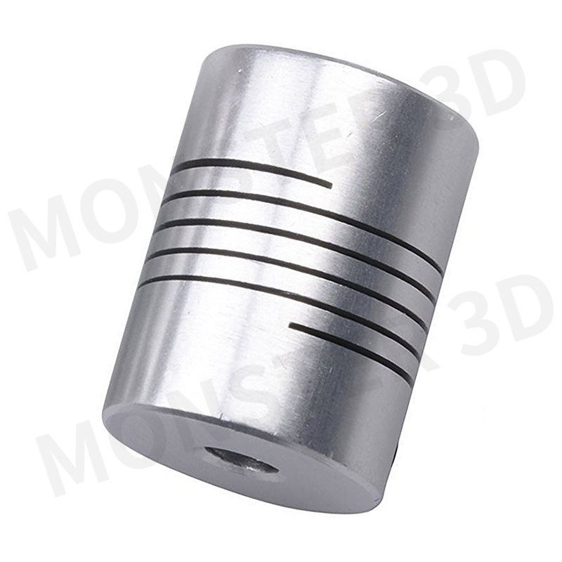 3D printer coupling 5-8 5-5 6-8 6.35-8 encoder engraving machine aluminum alloy elasticity 25mm details Picture