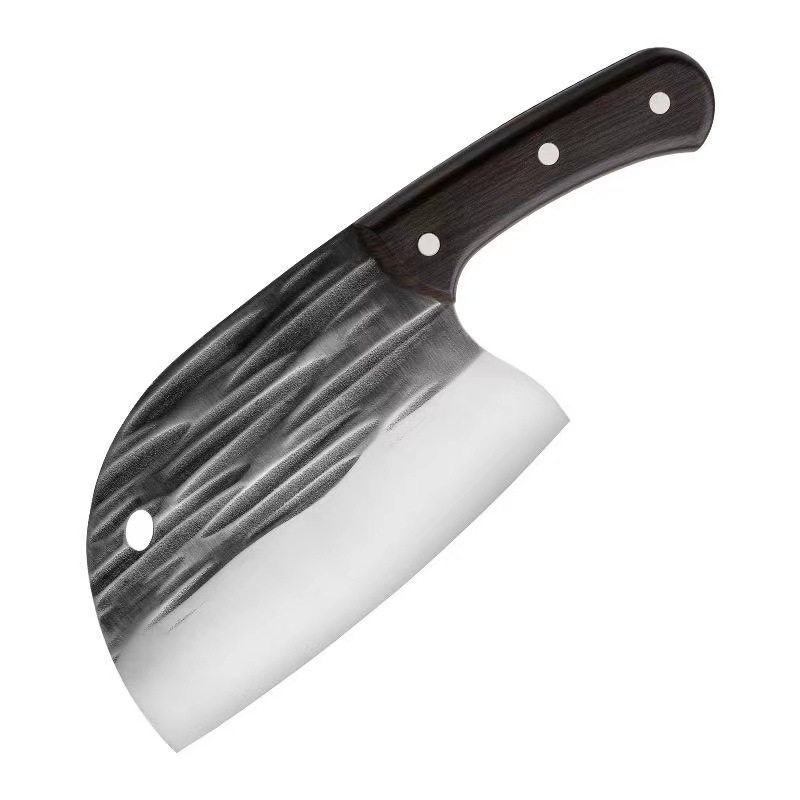 【 Factory Direct Sales 】 Pure hand-forged fish head kitchen knives, kitchen knives, household kitchen knives, slicing and meat cutting knives Item Picture