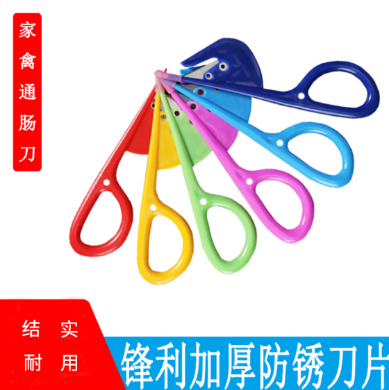 Chicken intestine knife, intestine unblocking knife, intestine cutting magic tool, intestine unblocking machine, chicken, duck and goose intestine breaking knife, intestine piercing knife, duck intestine turning and intestine breaking knife full figure