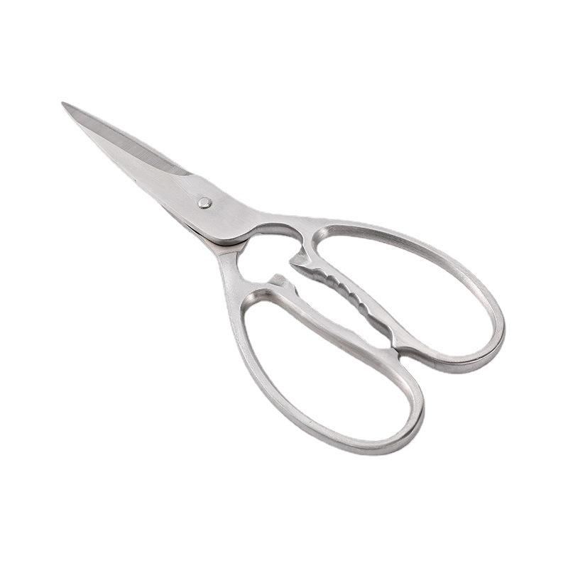 Integrated scissors, kitchen stainless steel multi-functional scissors, all-steel chicken bone scissors, household powerful chicken bone scissors, special for bone cutting Item Picture