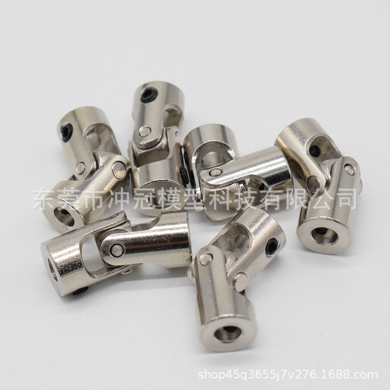 Metal universal joint couplings, cross universal joints, steering gear joints, universal joints, vehicle and ship model parts details Picture