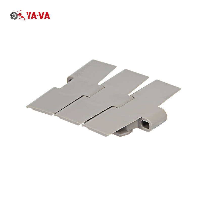 Plastic chain plate POM880 plastic steel guide turning chain plate direct supply from the manufacturer, conveyor chain plate, chain plate conveying details Picture