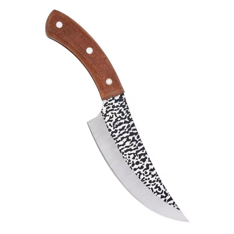 Kitchen household slaughter knife, outdoor fish cutting, antique vegetable cutting, meat cutting, factory direct sales, German imported boning knife Item Picture