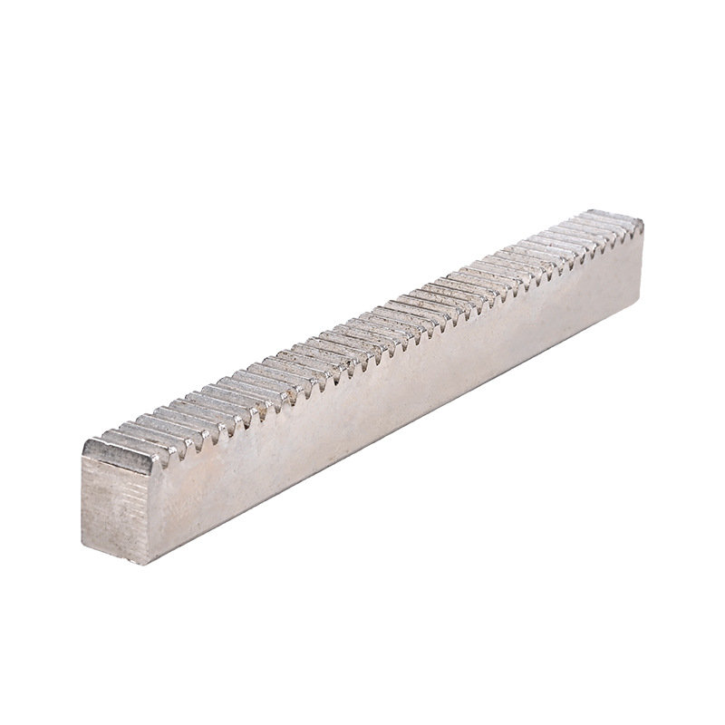 Non-standard transmission parts, industrial straight rack, 5-die and 6-die quenched and punched straight rack guide rails, metal inclined CNC rack Item Picture