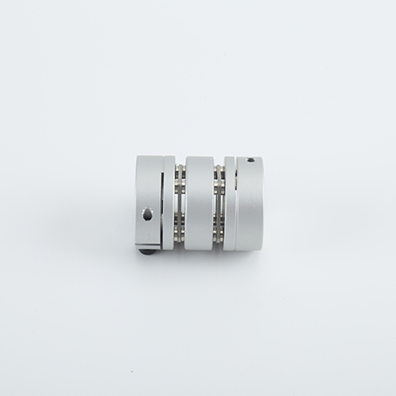 Supply aluminum alloy double diaphragm couplings, servo motors, lead screws, slide table couplings, elastic connections, high strength Specification drawing