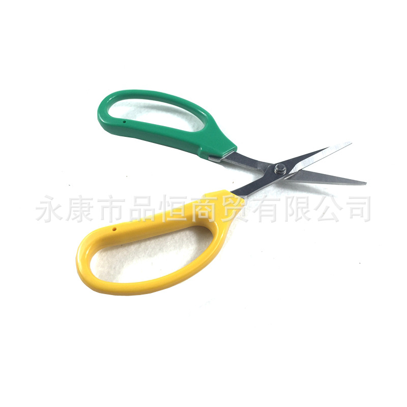 Grape-specific upturned head garden scissors, fruit thinning scissors, fruit trimming scissors, upturned head thinning fruit scissors, lean fruit scissors, stainless steel Item Picture
