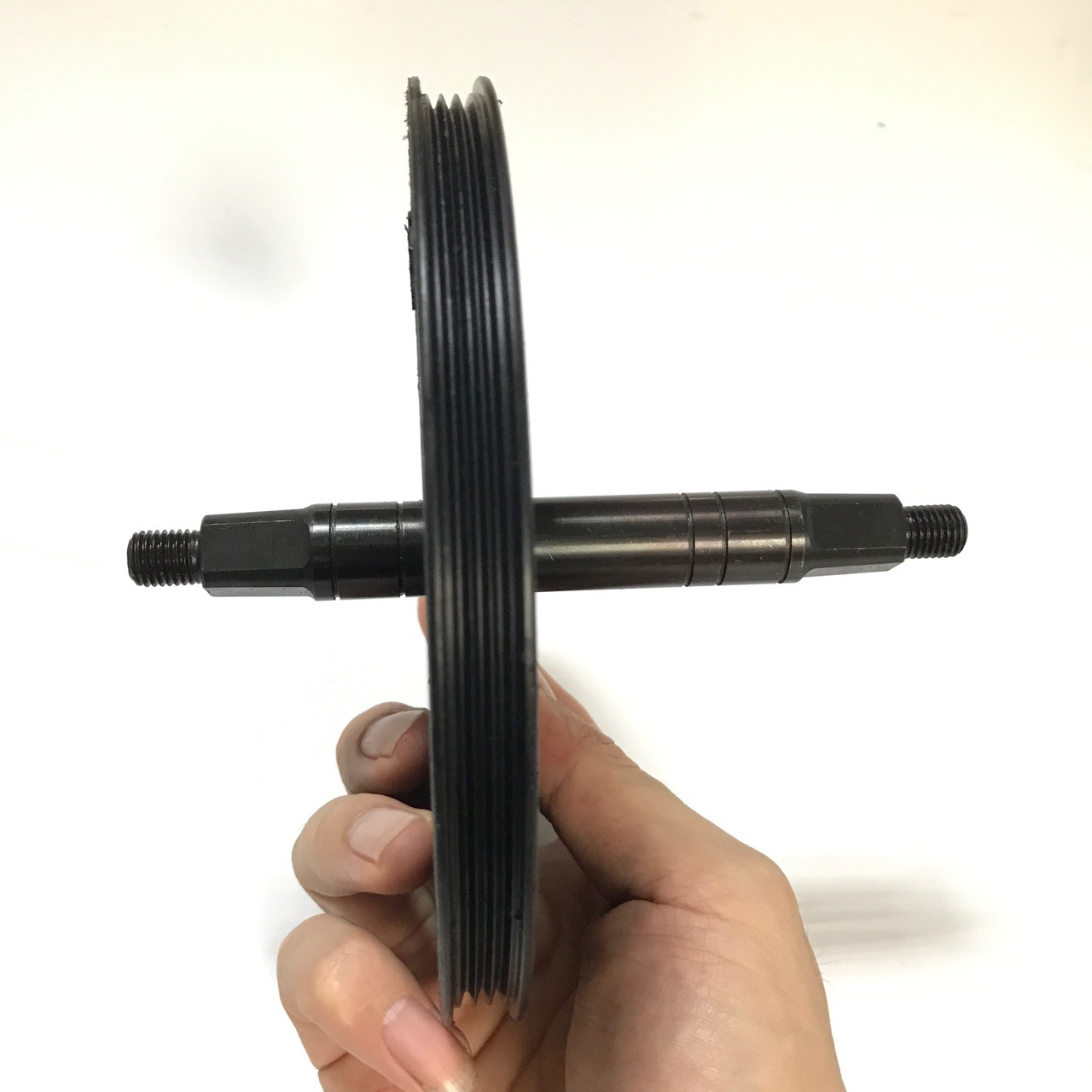 xbike exercise bike belt disc drive belt disc drive disc center shaft belt disc fitness equipment accessories details Picture