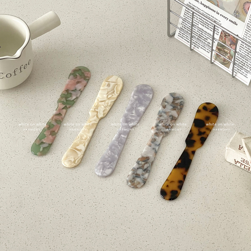 Butter knife, spatula, toast spread knife, cheese spread knife, spread tool, spatula, jam spatula, spread knife full figure