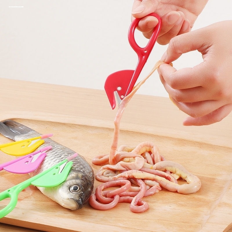 Chicken and duck intestine cleaning knife, fish cutting, loach killing, eel chicken intestine knife, chicken intestine cutting tool, chicken intestine opening, picking, cleaning, flipping chicken intestines, intestine piercing knife Item Picture