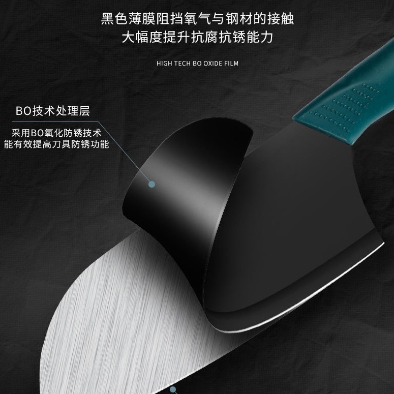 This sharp kitchen knife is super fast for household slicing. It's a stainless steel lady's kitchen knife that is light and practical for cutting meat and shreds Application Scenario