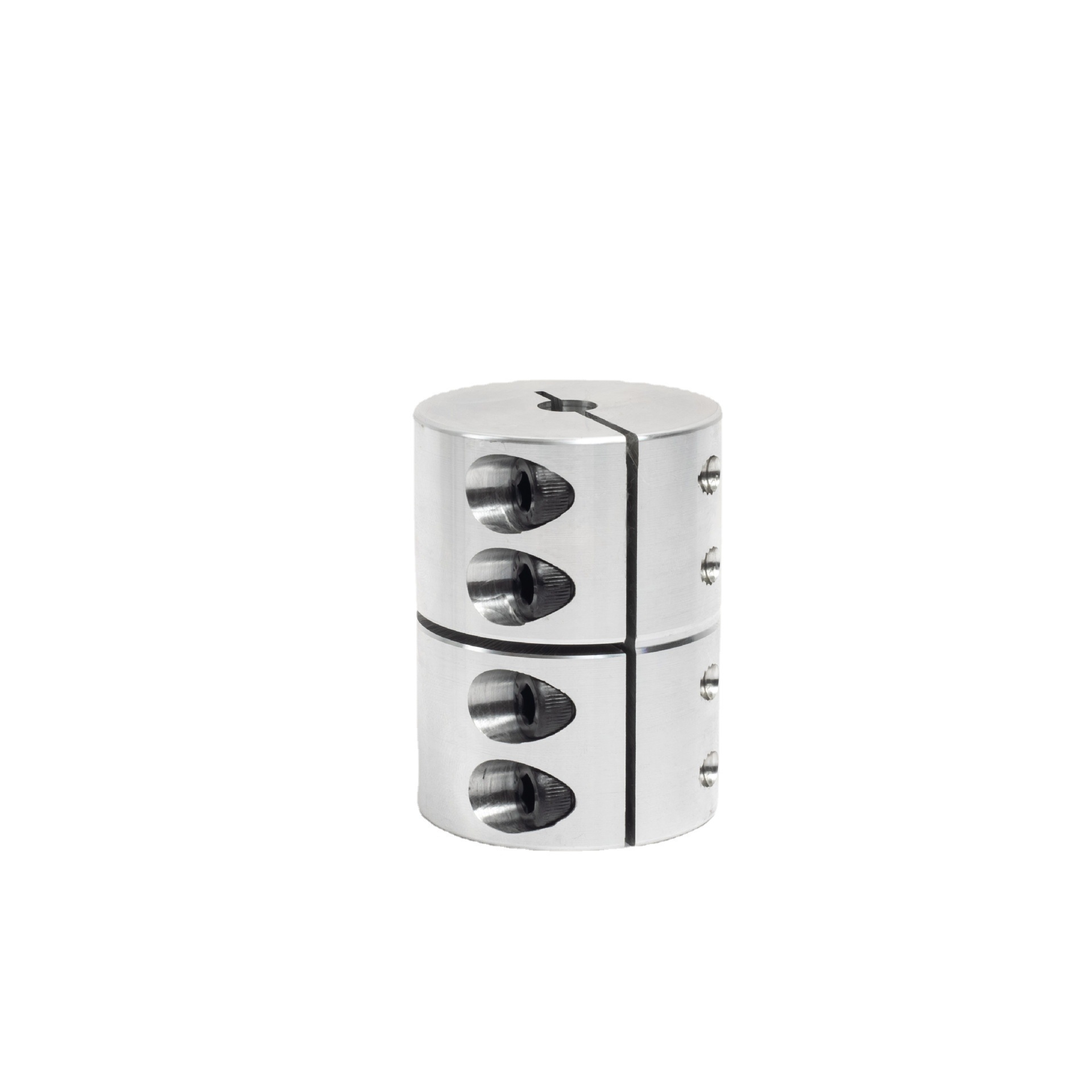 Wholesale direct coupling rigid couplings, servo motor transmission parts, precision couplings, aluminum alloy metal products from the manufacturer Item Picture