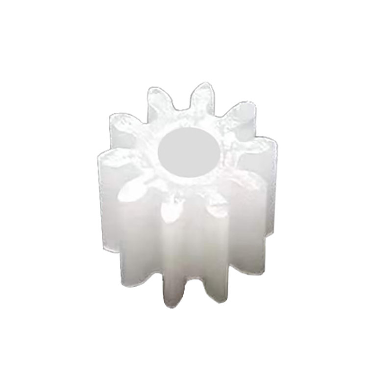 0.5 module plastic spindle gear with 10 teeth and 2mm holes, tightly fitted with 102a cylindrical straight teeth. Cross-border Express temu Item Picture