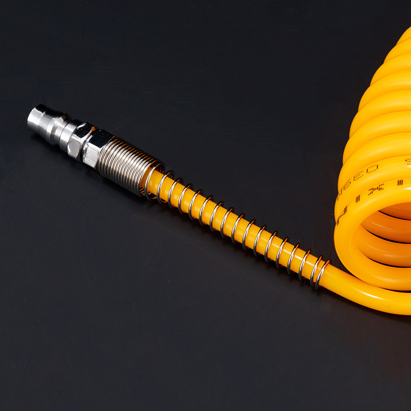 Yixin pneumatic spring tube 8*5mm polyurethane PU spiral tube telescopic pneumatic hose air pump air compressor parts Application Scenario