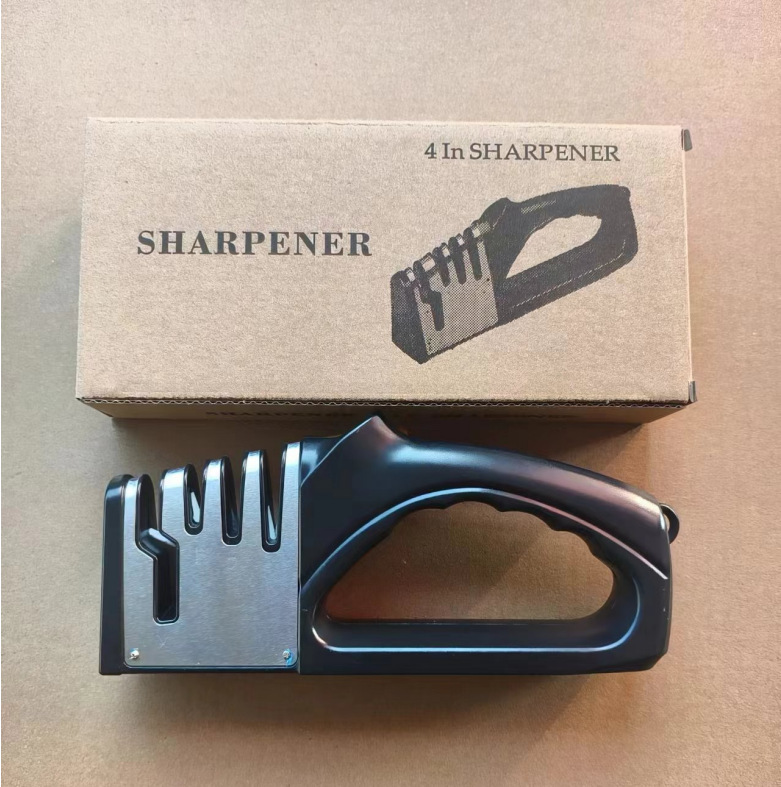 Wholesale of source goods, street stall economy, 10-yuan model, multi-functional knife and scissors tools, household knife sharpeners details Picture