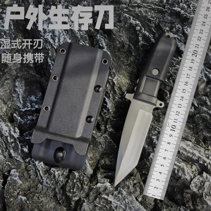 Jiwu D2 portable fruit short knife, survival manufacturer wholesale knife, self-defense knife, outdoor knife, sharp full figure