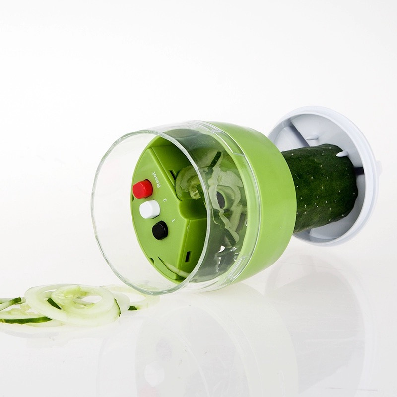 Creative Kitchen grater, four-in-one stainless steel rotating carrot and Cucumber peeler and slicer, cross-border vegetable cutter details Picture