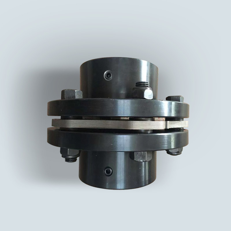 Wholesale single diaphragm coupling, 45# steel high-torque gear servo motor keyway coupling, diaphragm coupling details Picture