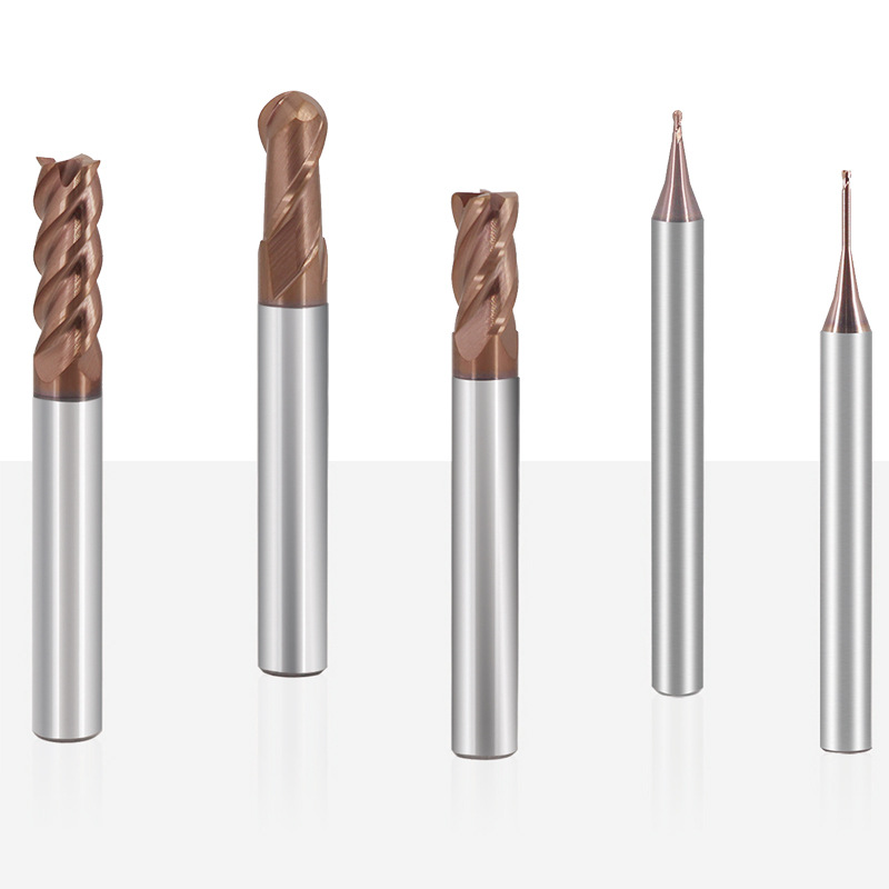 HX series small diameter deep groove flat cutters, long neck no-hole tungsten steel coated end mills, micro small diameter deep groove flat-bottom end mills Application Scenario