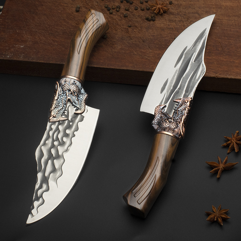 "Running around the world kitchen knife, household kitchen knife, stainless steel kitchen chopping knife, dual-purpose chopping knife, Guangdong Yangjiang knife wholesale. full figure