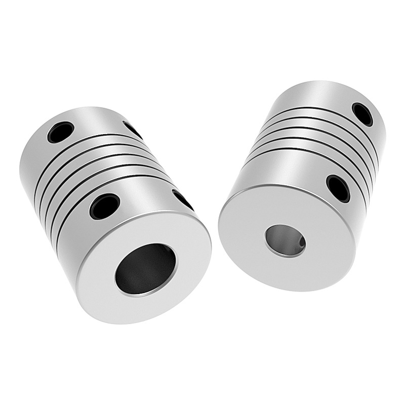 3D printer diy accessories, wound elastic coded coupling, motor, stepper motor, aluminum alloy coupling details Picture