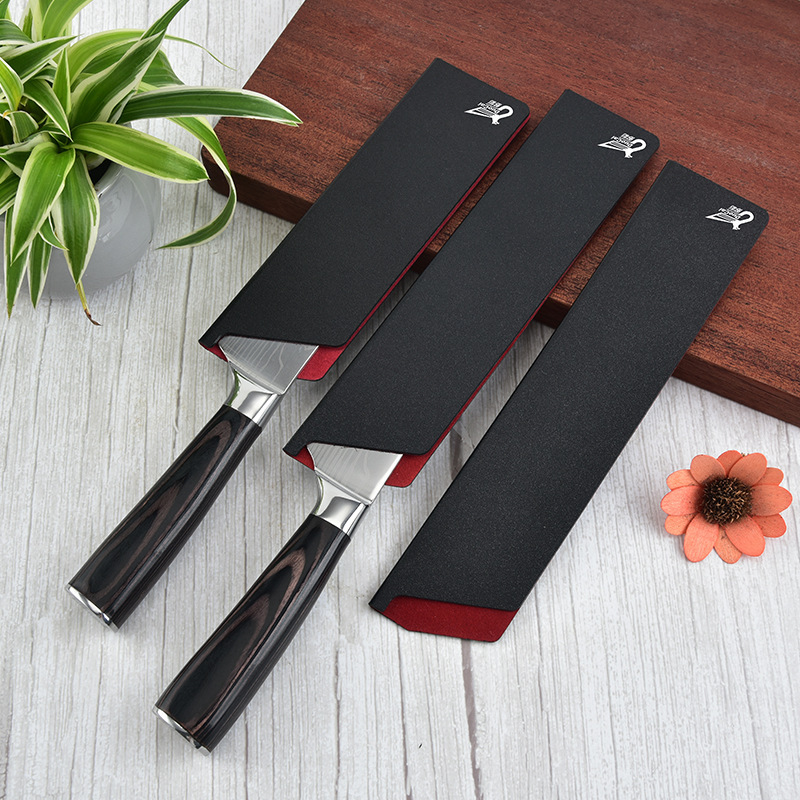 The flocked knife sheath is made of abs engineering plastic and velvet to protect the knife from hand injuries Application Scenario